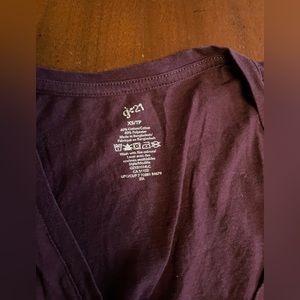 Walmart maroon t-shirt